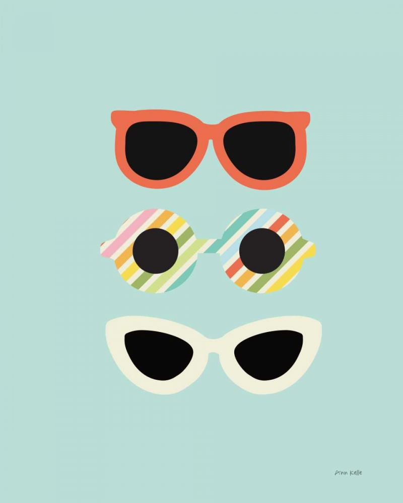 Glamour Sunglasses art print by Ann Kelle for $57.95 CAD