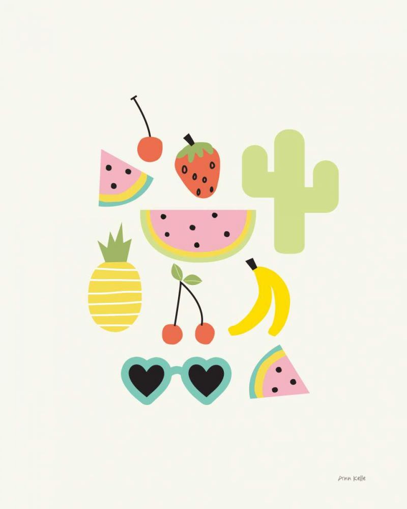 Summer Daze II art print by Ann Kelle for $57.95 CAD