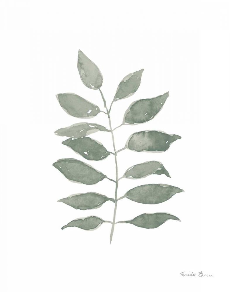 Fresh and Green IV Dark art print by Farida Zaman for $57.95 CAD