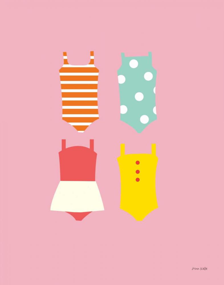 Bathing Suits Galore II art print by Ann Kelle for $57.95 CAD