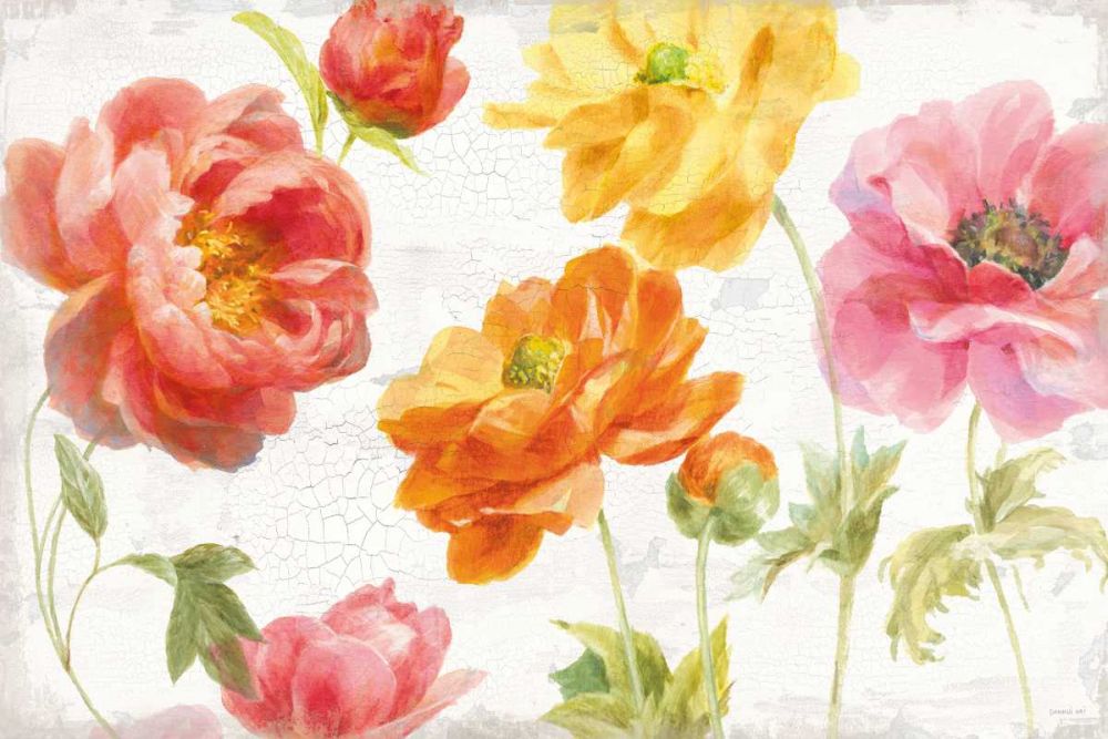 Full Bloom I art print by Danhui Nai for $57.95 CAD