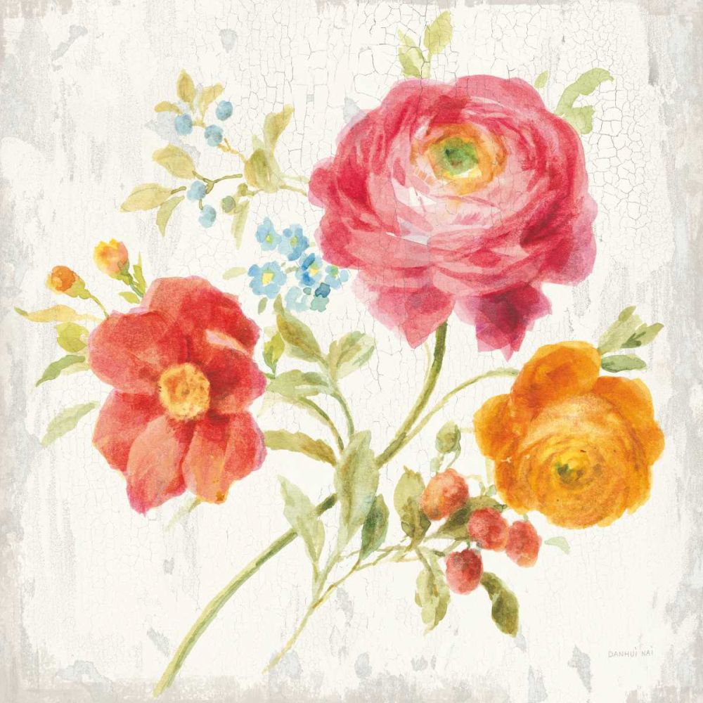 Full Bloom III art print by Danhui Nai for $57.95 CAD