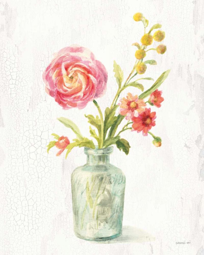 Full Bloom VII art print by Danhui Nai for $57.95 CAD