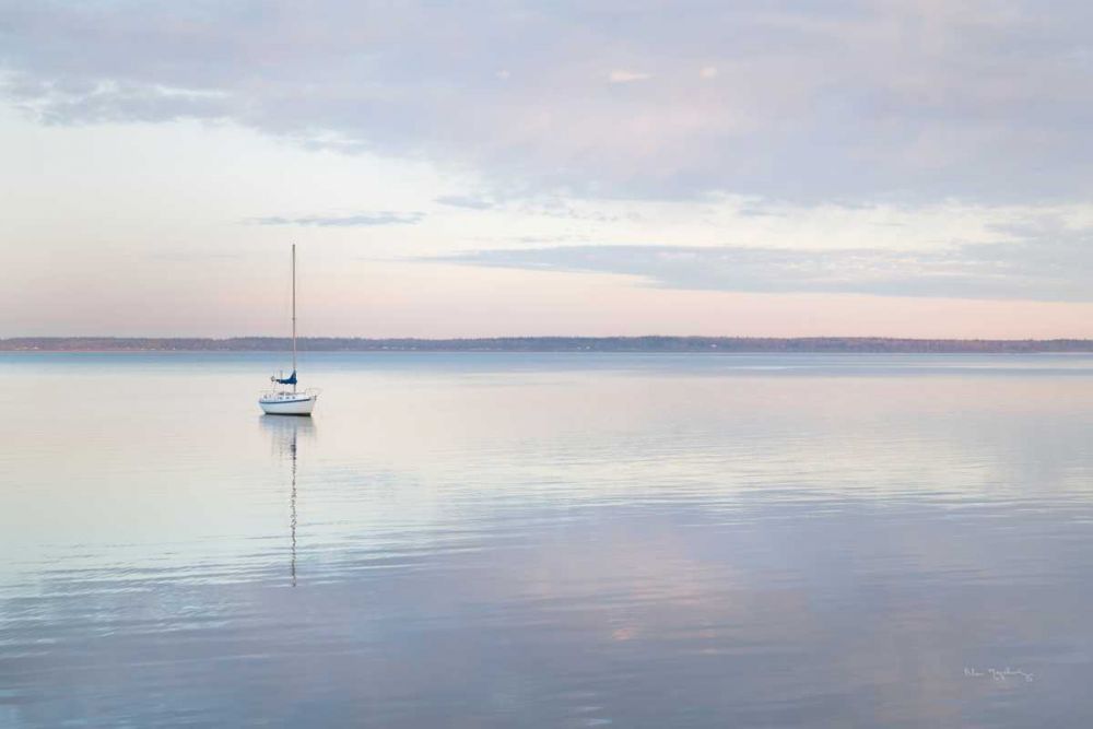 Sailboat in Bellingham Bay I art print by Alan Majchrowicz for $57.95 CAD