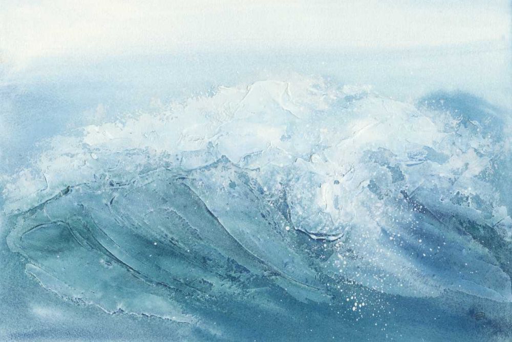 Waves I art print by Chris Paschke for $57.95 CAD