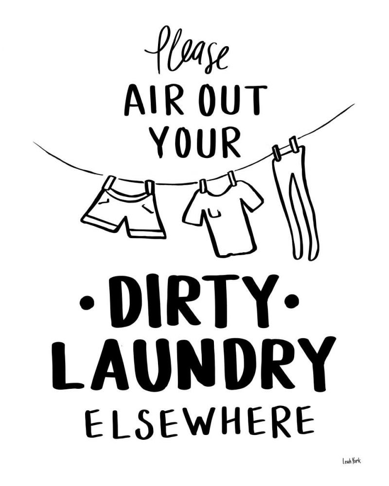 Bathroom Etiquette I art print by Leah York for $57.95 CAD