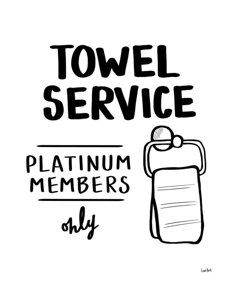 Bathroom Etiquette IV art print by Leah York for $57.95 CAD