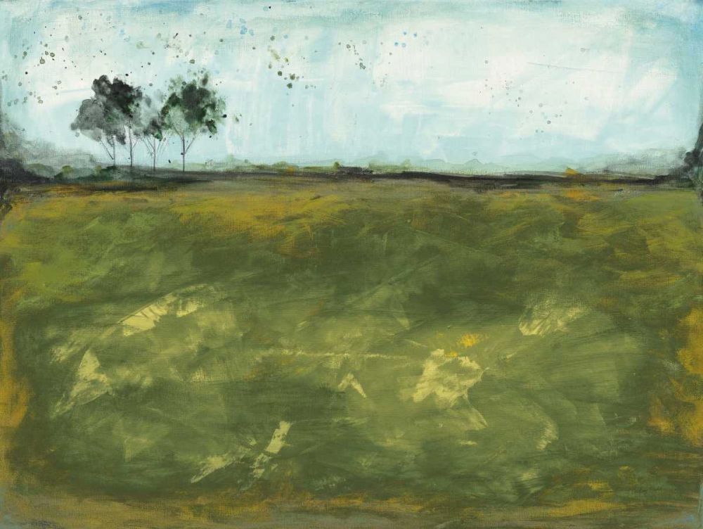 Over the Meadow Green art print by Courtney Prahl for $57.95 CAD