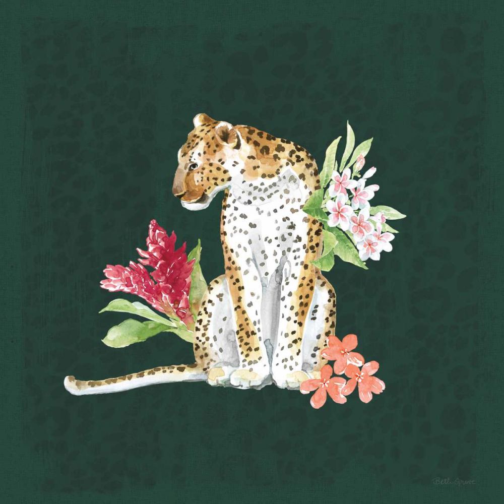 From the Jungle VII Dark art print by Beth Grove for $57.95 CAD