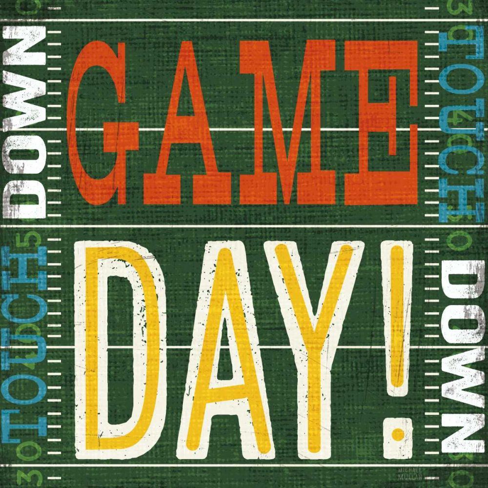Football II art print by Michael Mullan for $57.95 CAD