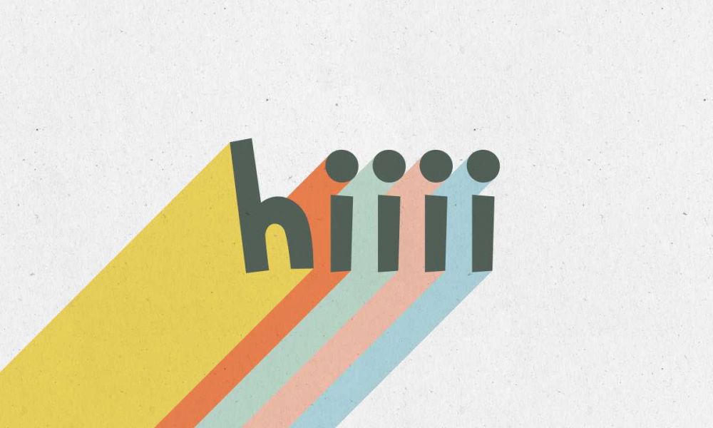 Rainbow Words VI art print by Moira Hershey for $57.95 CAD