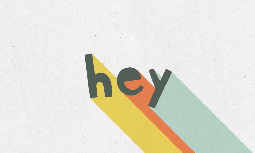 Rainbow Words VIII art print by Moira Hershey for $57.95 CAD