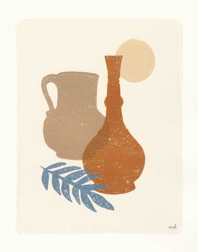 Oasis II Dusty Blue art print by Moira Hershey for $57.95 CAD
