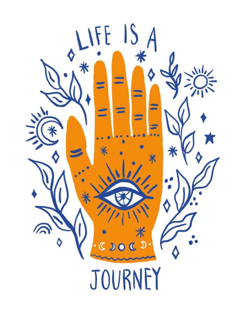 Palm Reading I art print by Farida Zaman for $57.95 CAD