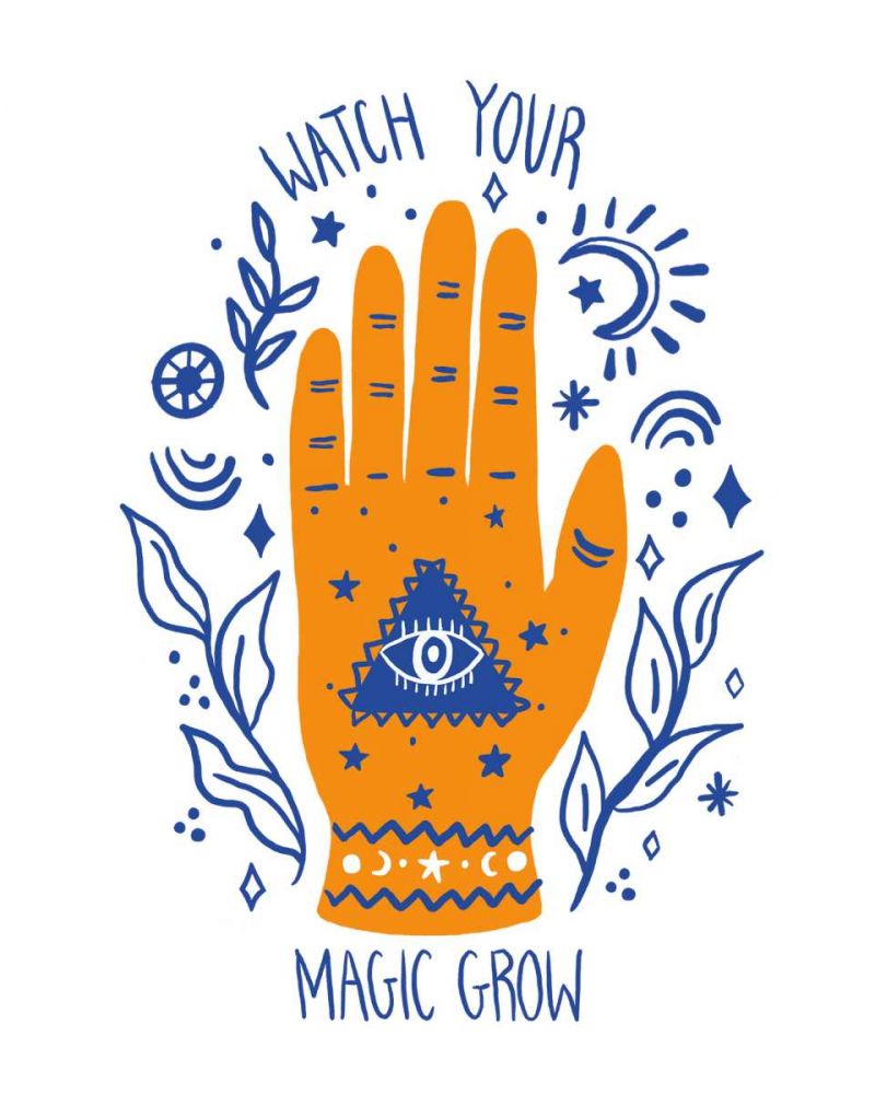 Palm Reading II art print by Farida Zaman for $57.95 CAD