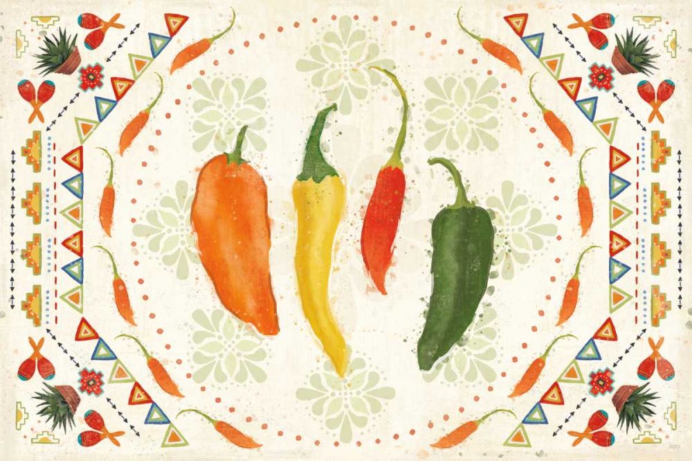 Tex Mex Fiesta I art print by Veronique Charron for $57.95 CAD