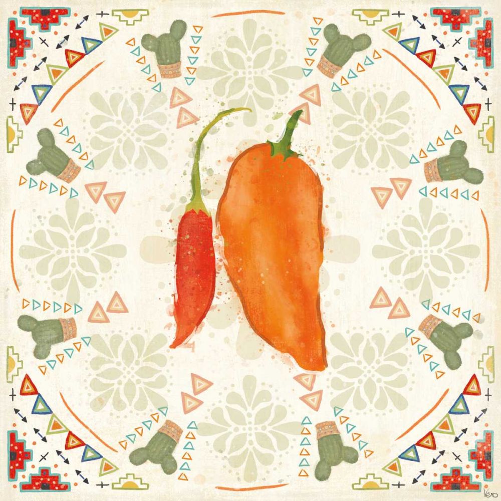 Tex Mex Fiesta VI art print by Veronique Charron for $57.95 CAD
