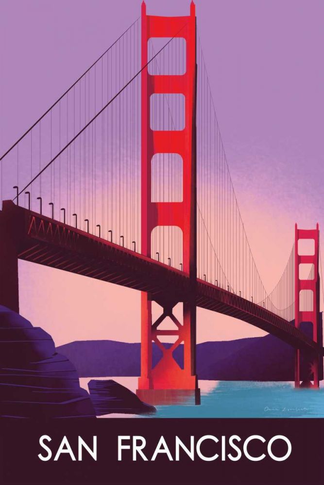 San Francisco I art print by Omar Escalante for $57.95 CAD