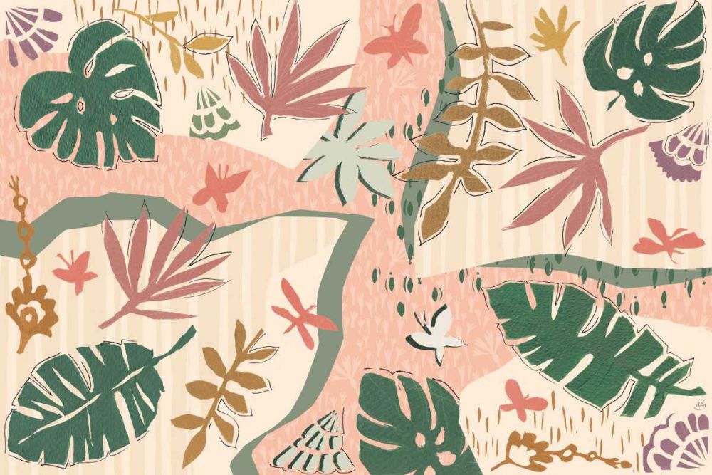 Desert Flair II Color art print by Daphne Brissonnet for $57.95 CAD