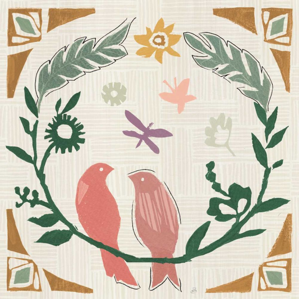 Desert Flair III Color art print by Daphne Brissonnet for $57.95 CAD