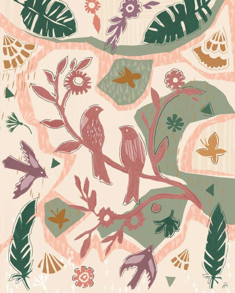 Desert Flair VI Color art print by Daphne Brissonnet for $57.95 CAD