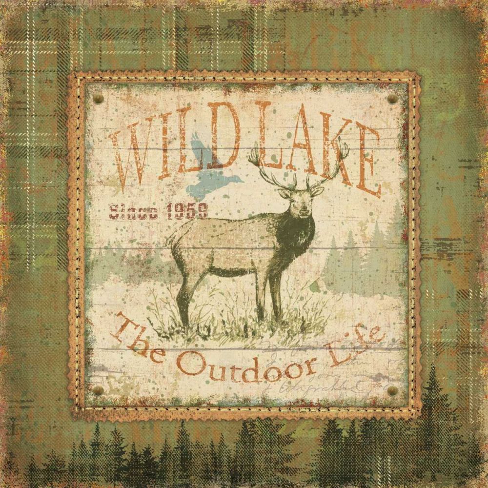 Outdoor Life I art print by Pela for $57.95 CAD