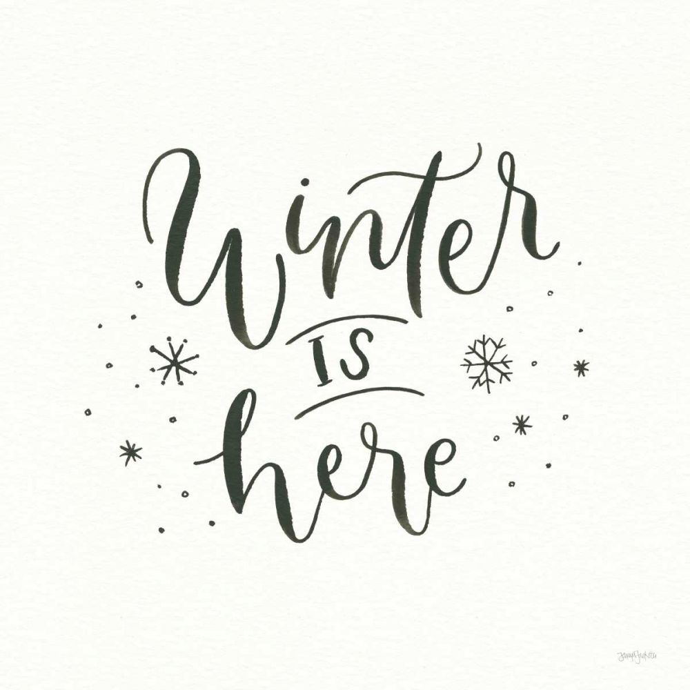 Winter Scene VIII art print by Jenaya Jackson for $57.95 CAD