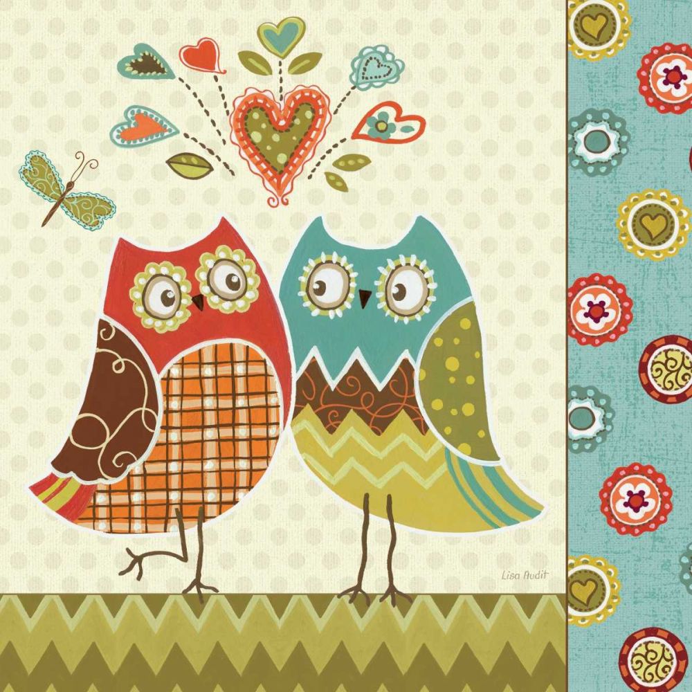 Owl Wonderful II art print by Lisa Audit for $57.95 CAD