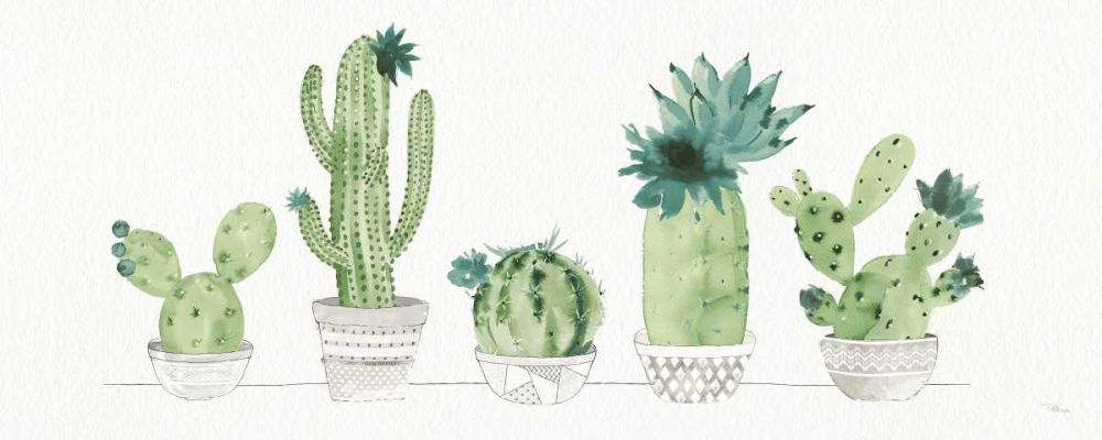 Sweet Succulents I Panel art print by Pela Studio for $57.95 CAD