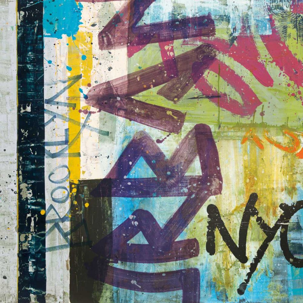 City Graffiti art print by Wild Apple Portfolio for $57.95 CAD