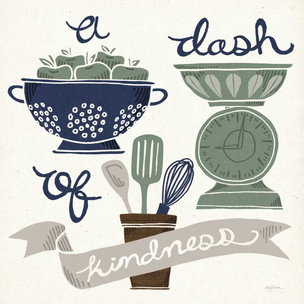 A Dash of Kindness Winter art print by Mary Urban for $57.95 CAD