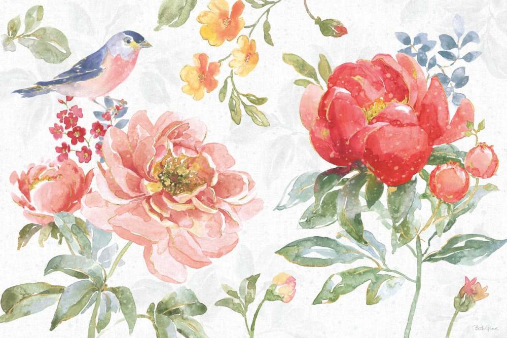 Floral Focus I art print by Beth Grove for $57.95 CAD