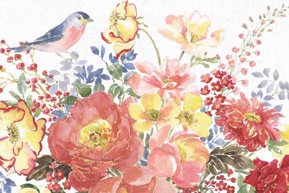 Floral Focus II art print by Beth Grove for $57.95 CAD