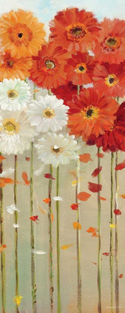 Daisies Fall II art print by Danhui Nai for $57.95 CAD