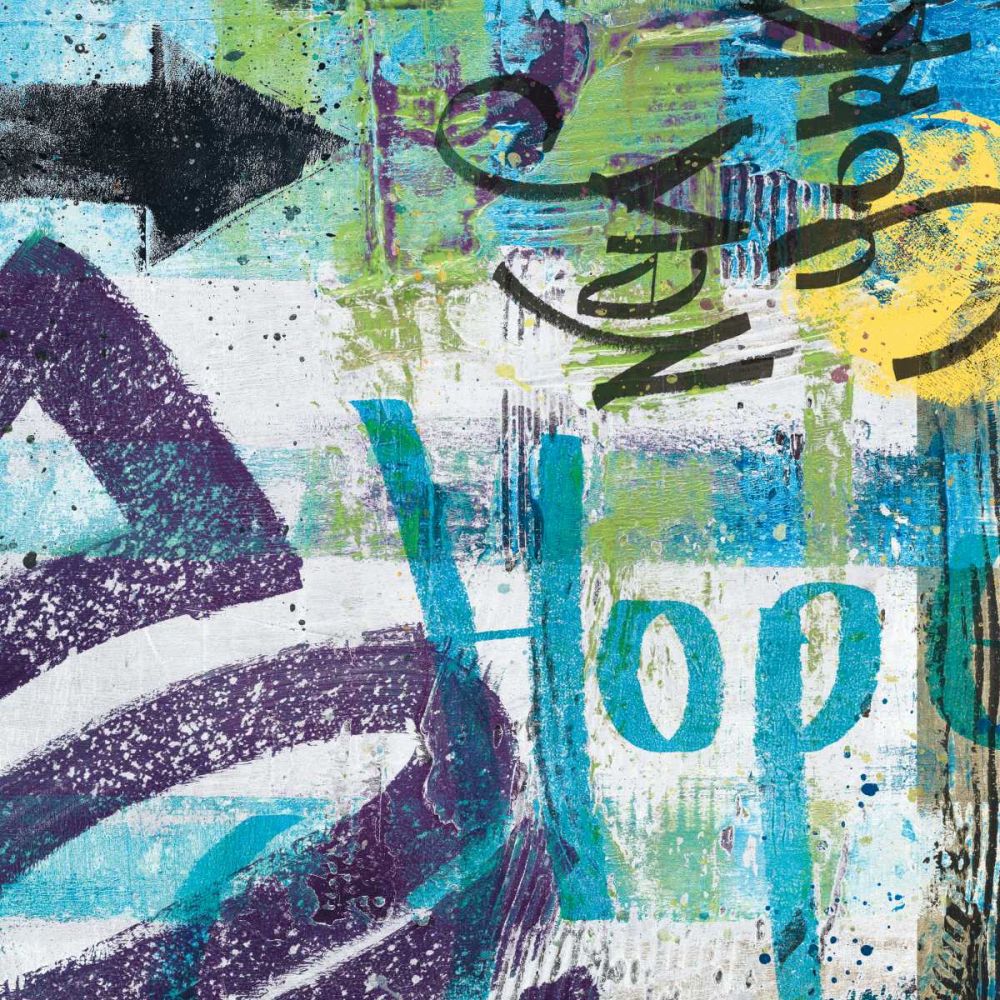 City Graffiti II art print by Wild Apple Portfolio for $57.95 CAD