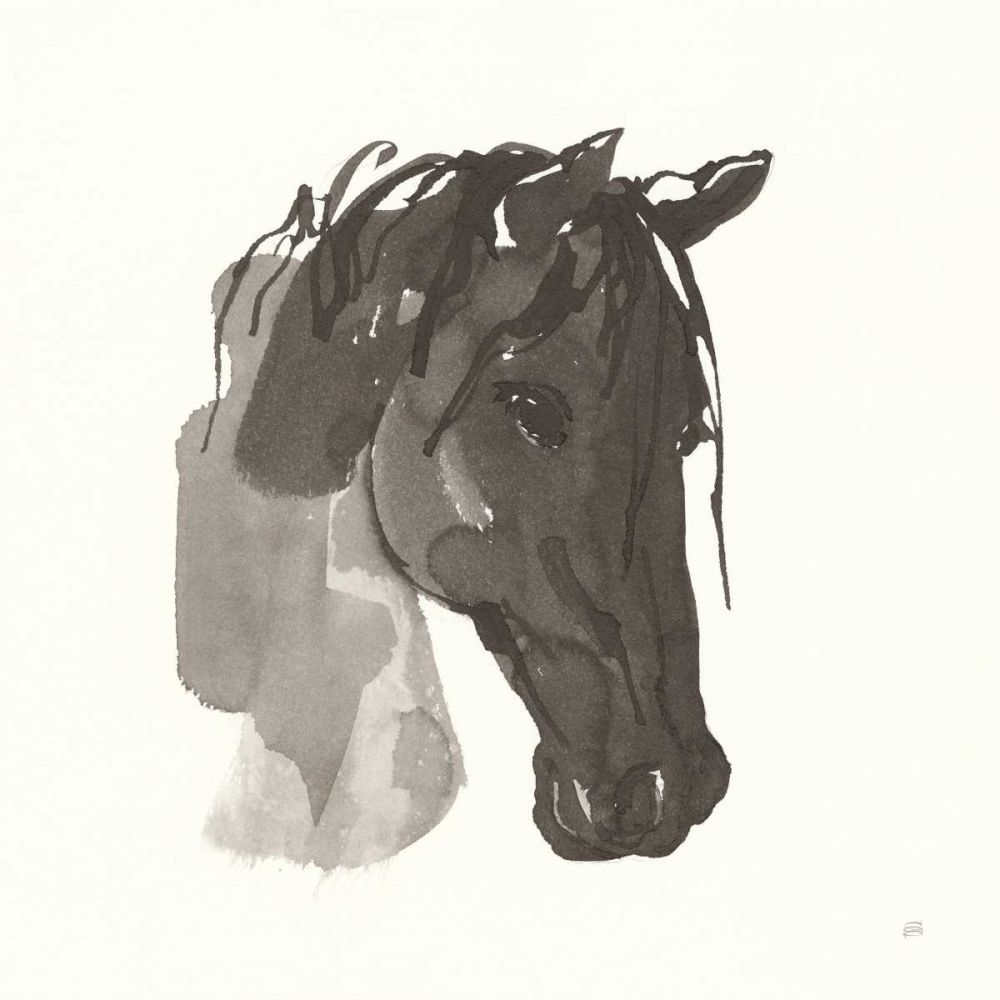 Horse Portrait I art print by Chris Paschke for $57.95 CAD