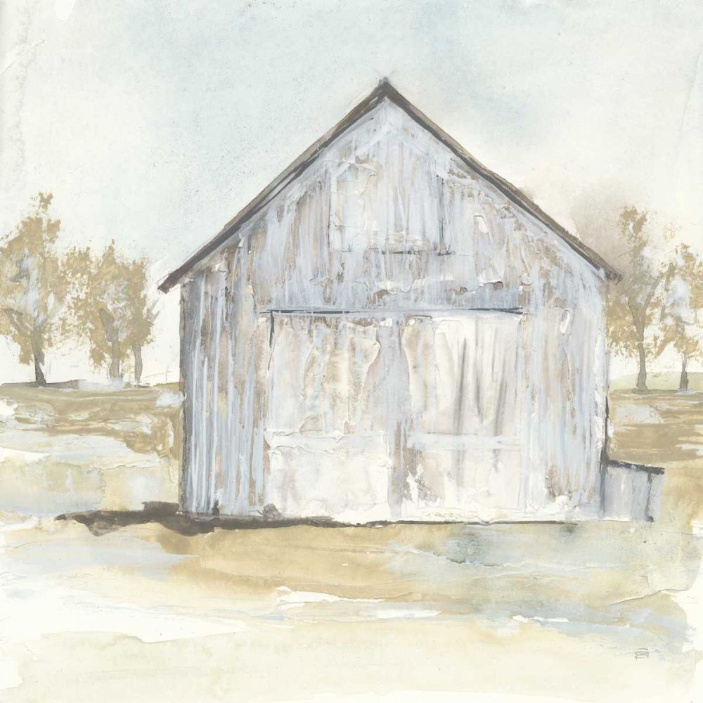 White Barn I art print by Chris Paschke for $57.95 CAD