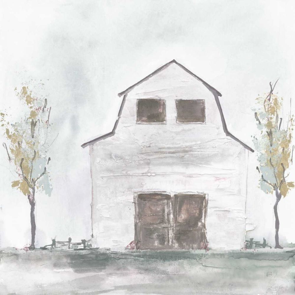 White Barn IV art print by Chris Paschke for $57.95 CAD