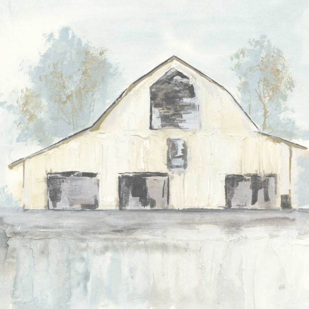 White Barn V art print by Chris Paschke for $57.95 CAD