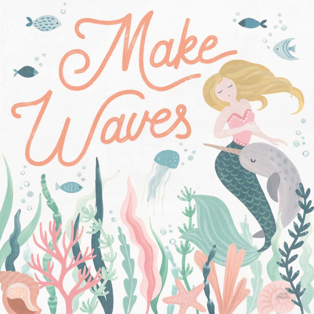 Under the Sea IV art print by Laura Marshall for $57.95 CAD