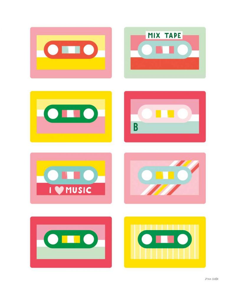 Lets Listen to Music III art print by Ann Kelle for $57.95 CAD