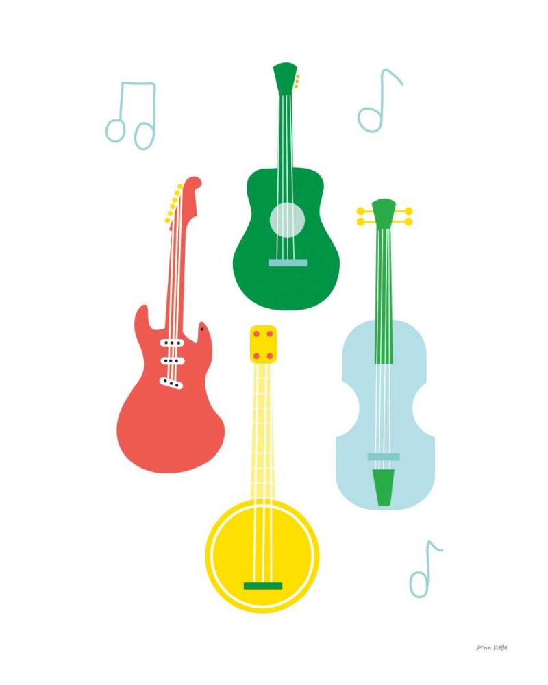 Lets Listen to Music IV art print by Ann Kelle for $57.95 CAD