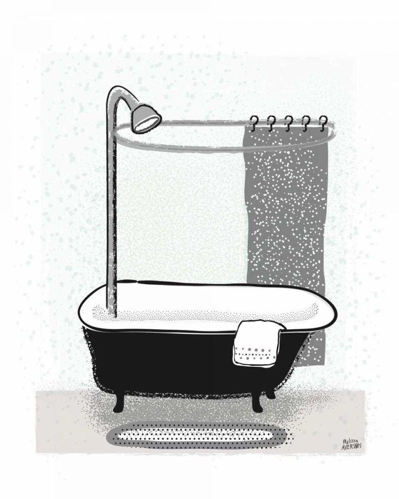 Bold Bath I Neutral art print by Melissa Averinos for $57.95 CAD