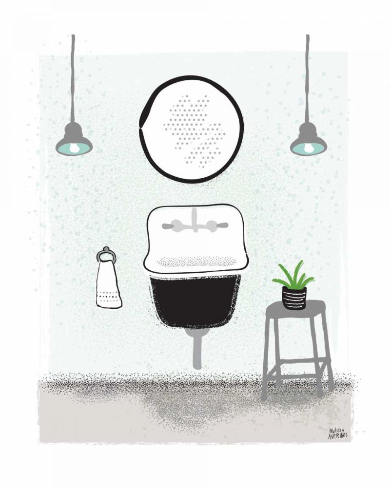 Bold Bath II Neutral art print by Melissa Averinos for $57.95 CAD