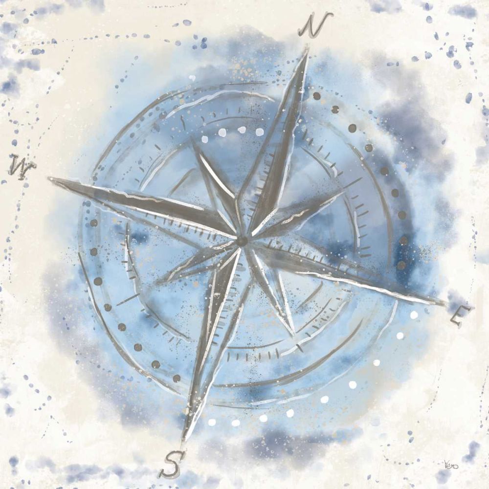 Explore the World III Blue Brown art print by Veronique Charron for $57.95 CAD