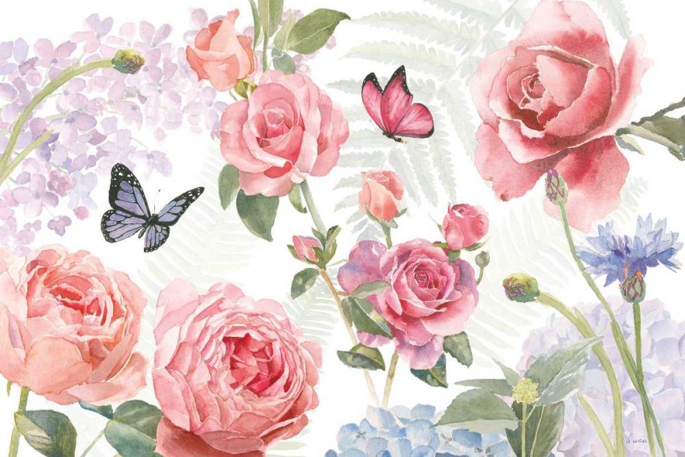 Boho Bouquet I art print by James Wiens for $57.95 CAD