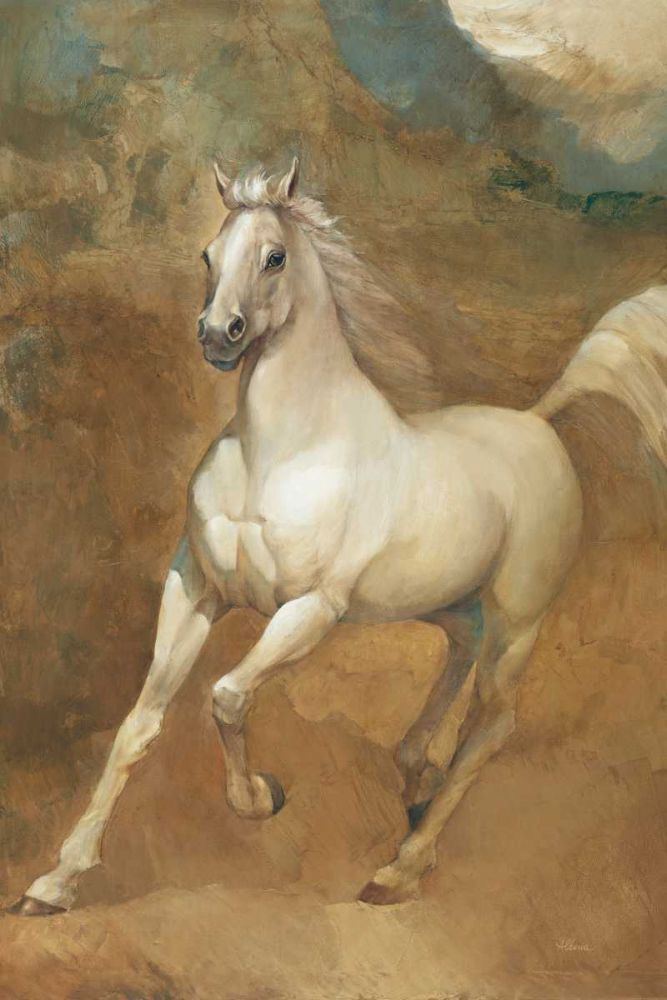 White Knight Crop art print by Albena Hristova for $57.95 CAD