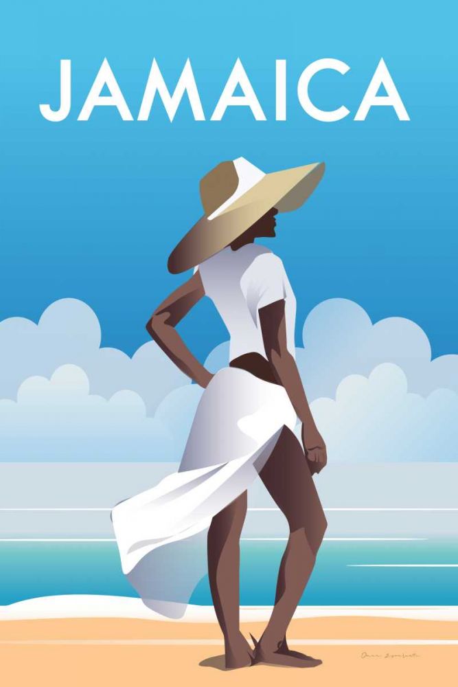 Jamaica art print by Omar Escalante for $57.95 CAD
