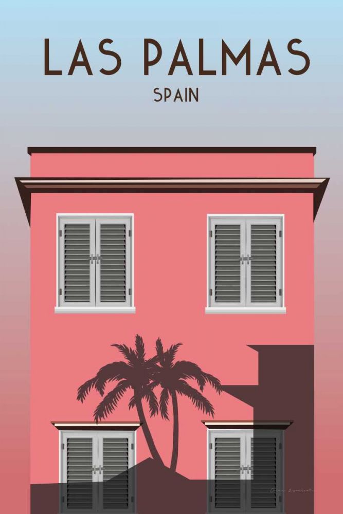 Las Palmas art print by Omar Escalante for $57.95 CAD
