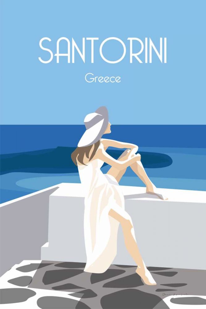 Santori art print by Omar Escalante for $57.95 CAD